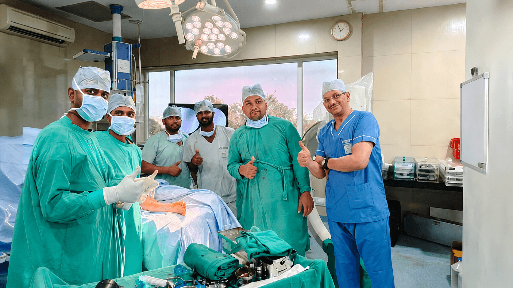 Foot and ankle clinic consultation